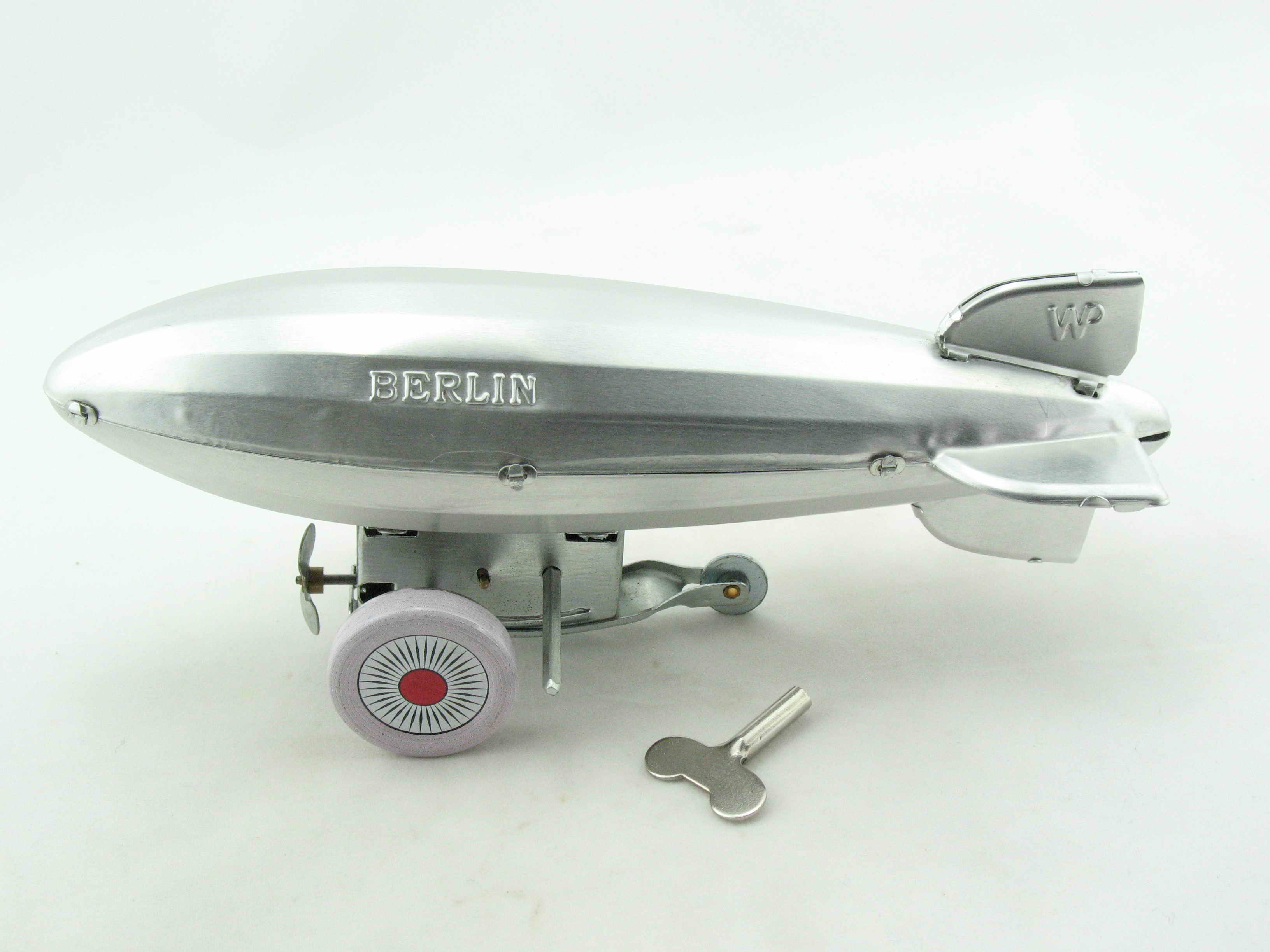 Blechspielzeug - Zeppelin Berlin aus Aluminium
