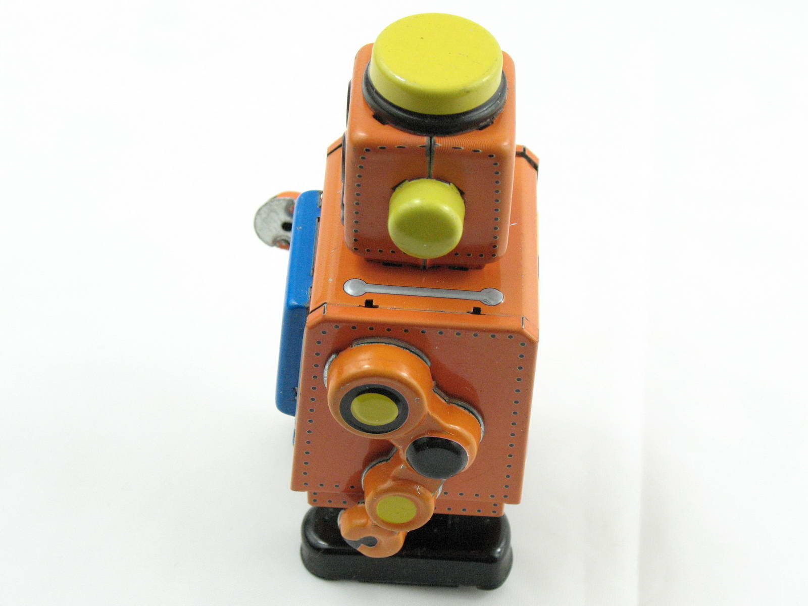 Blechspielzeug - Roboter orange