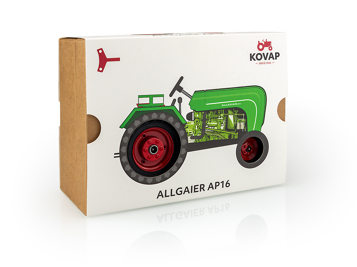 Traktor ALLGAIER AP16 von KOVAP - Blechspielzeug