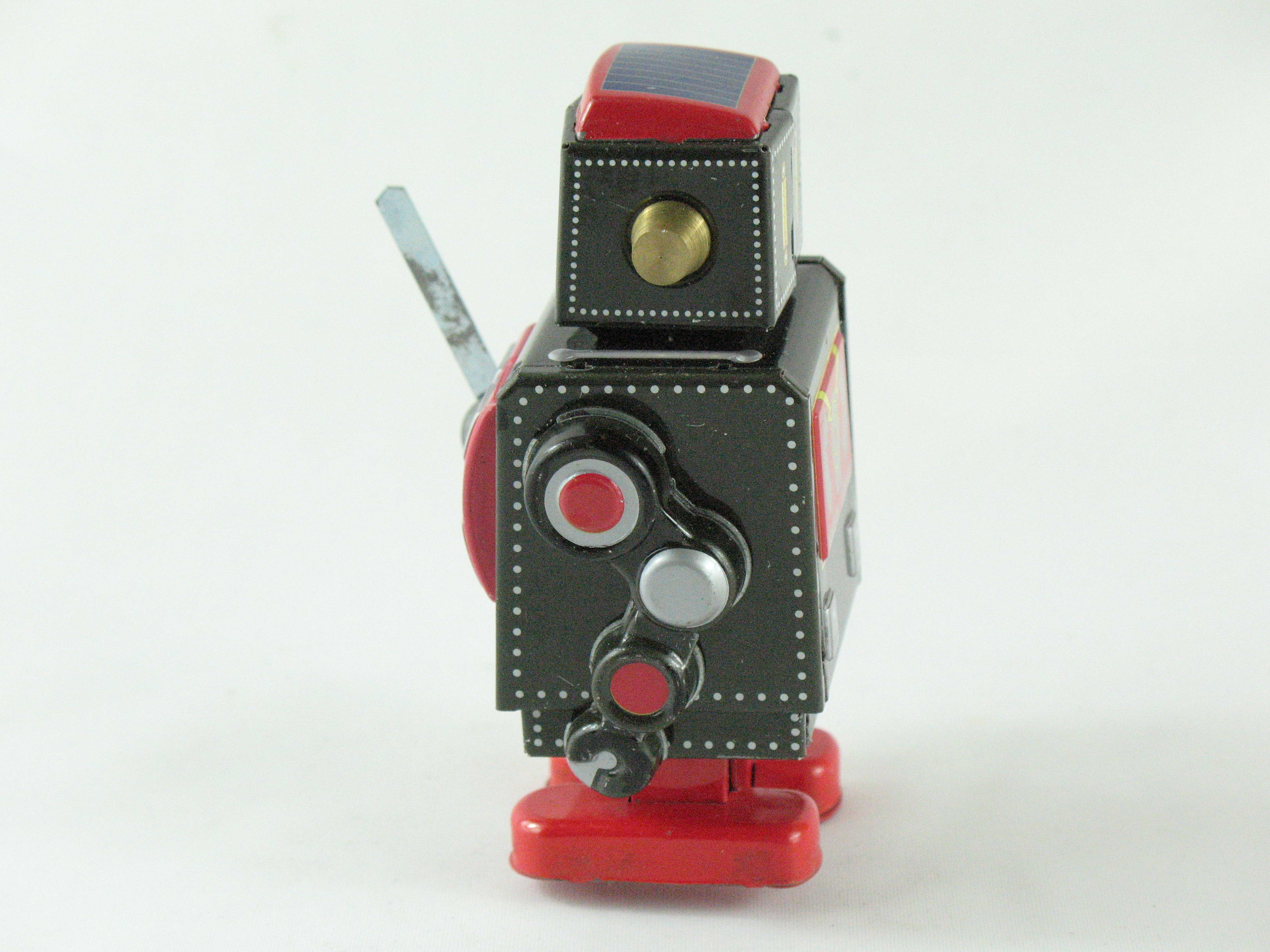 Blechspielzeug - Roboter schwarz - rot