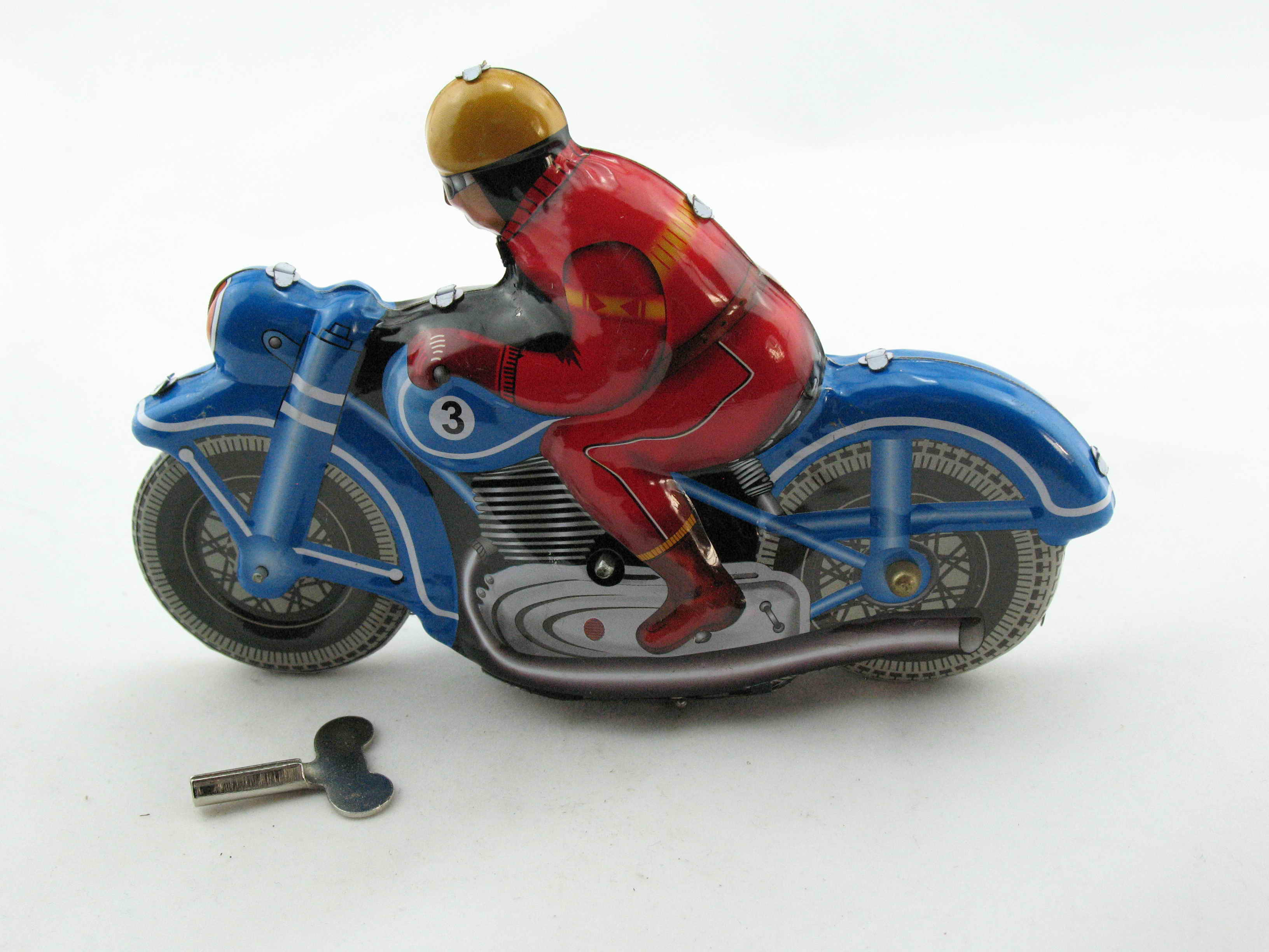 Blechspielzeug - Motorrad, Rennmotorrad Motodrive