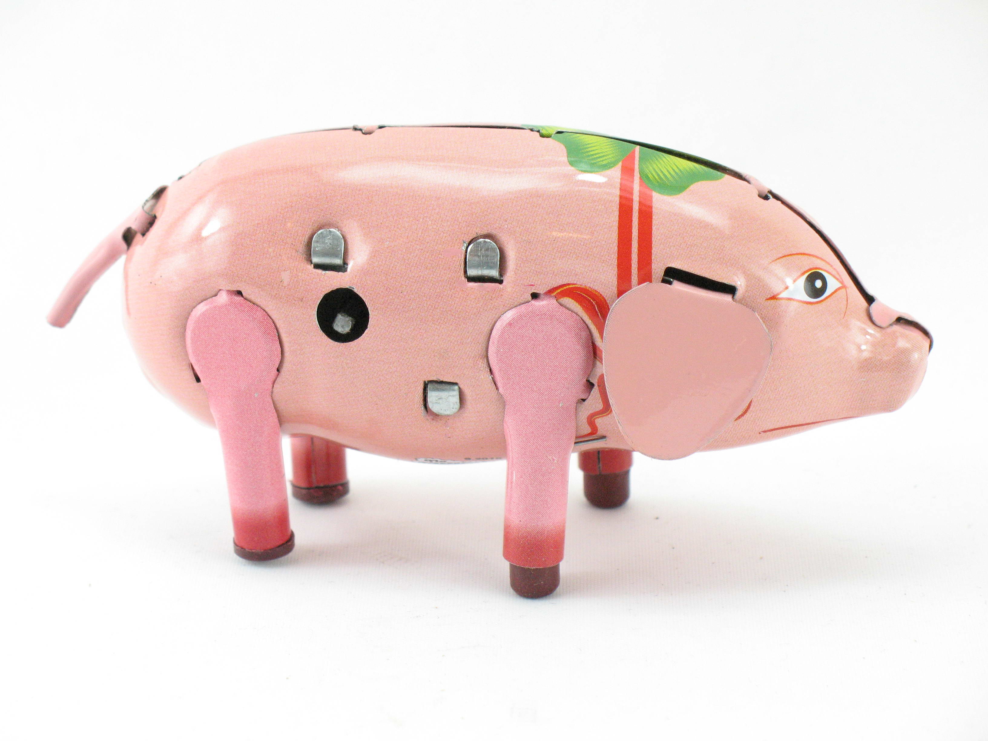 Blechspielzeug - Schwein Bibber