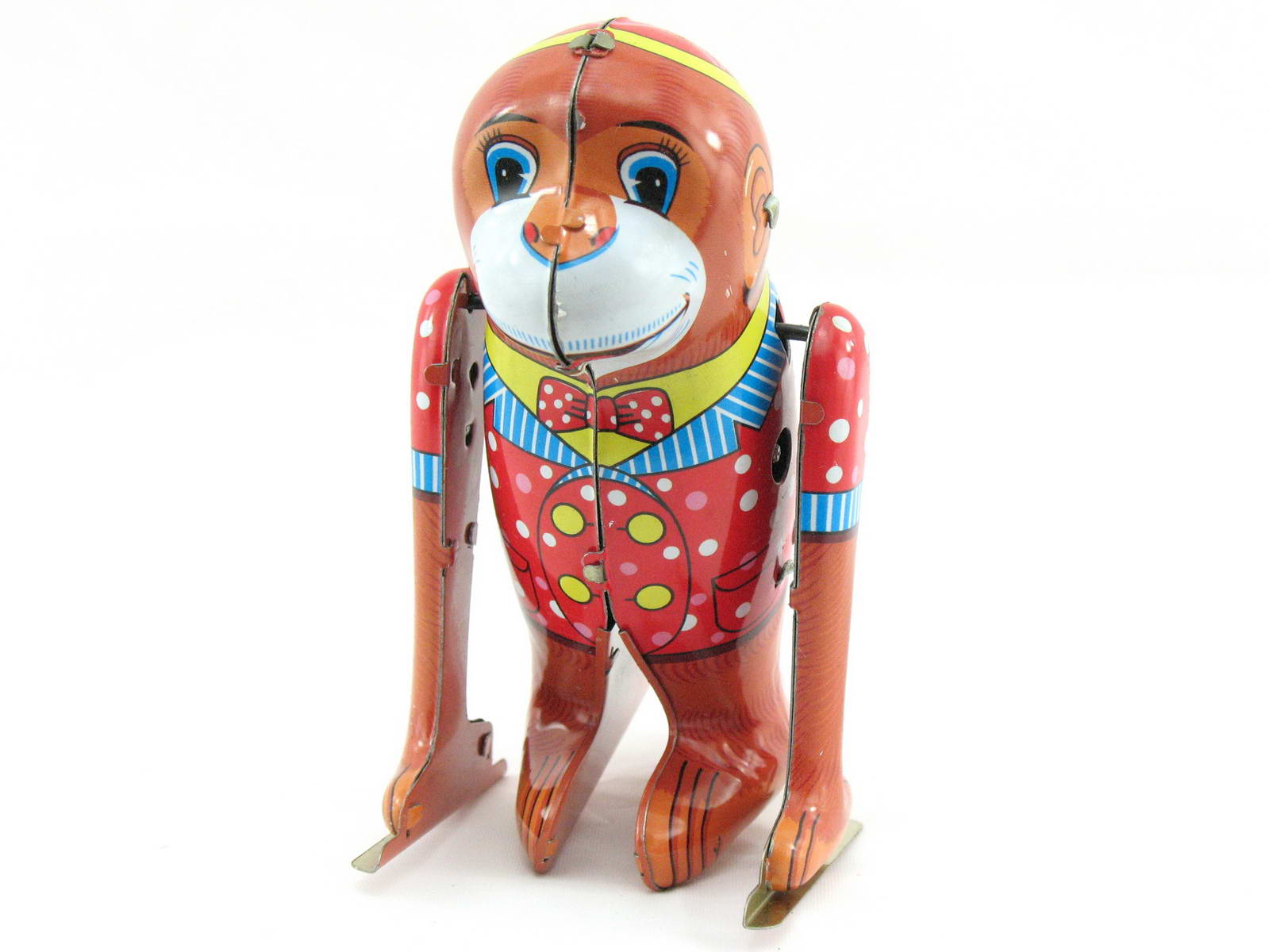 Blechspielzeug - Turnender Affe mit Überschlag TUMBLING MONKEY