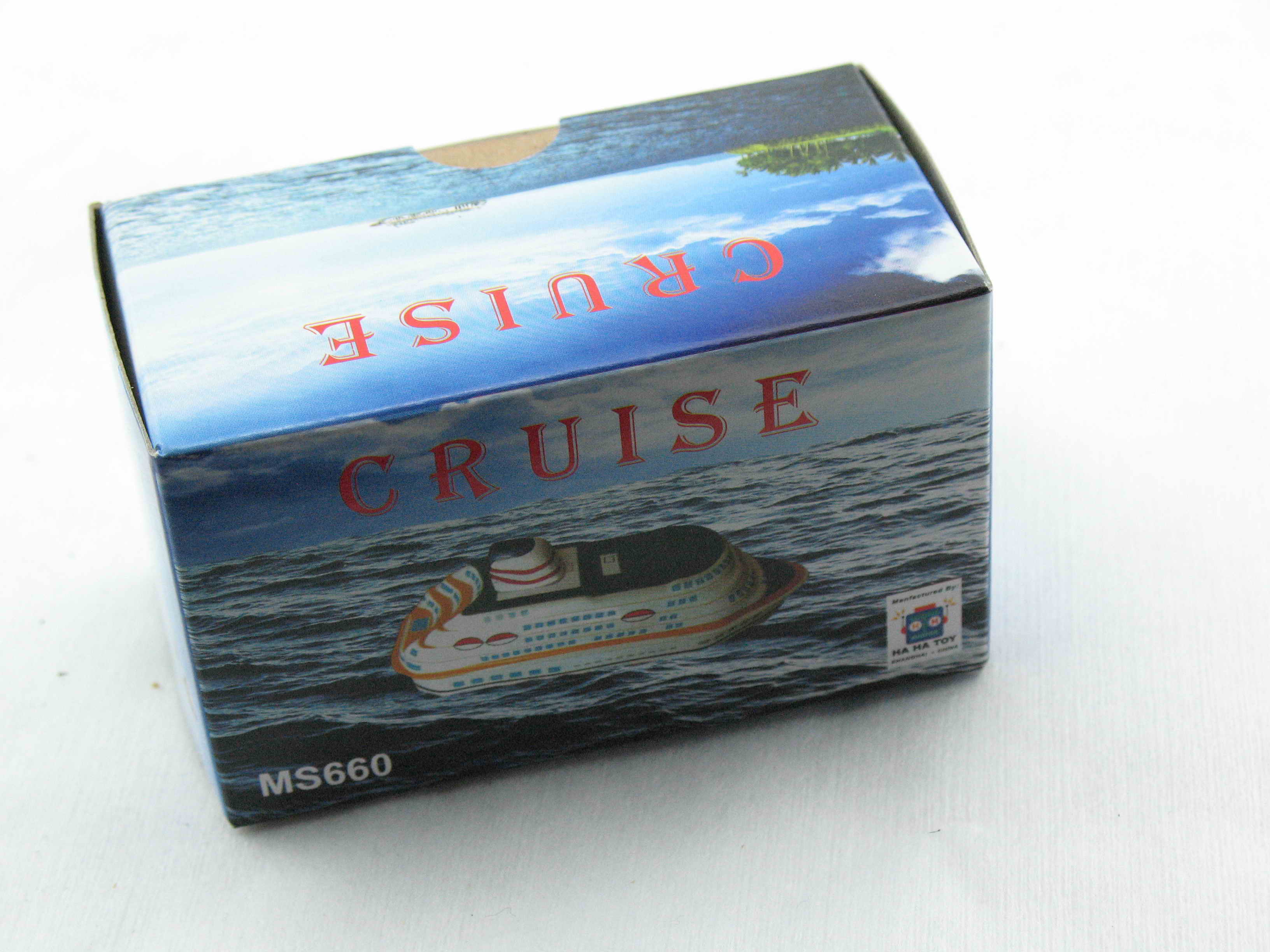 Blechspielzeug - Kreuzfahrtschiff, Cruise mini