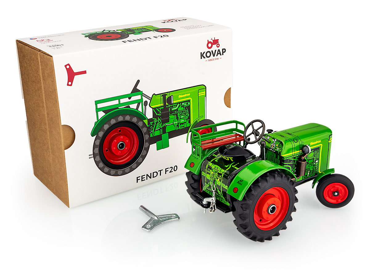 Traktor Fendt F 20 DIESELROSS von KOVAP - Blechspielzeug