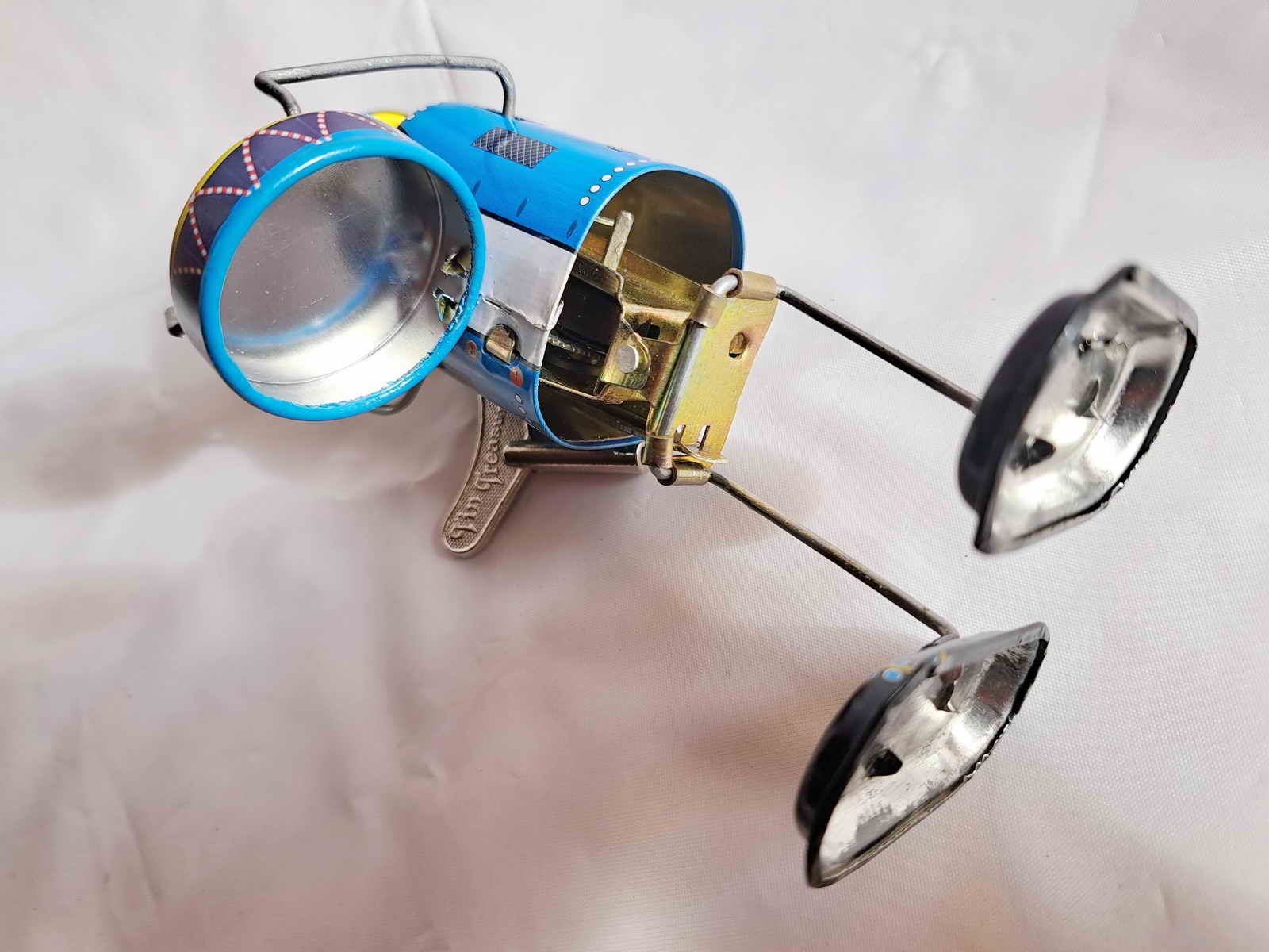Blechspielzeug - Roboter mit Trommel