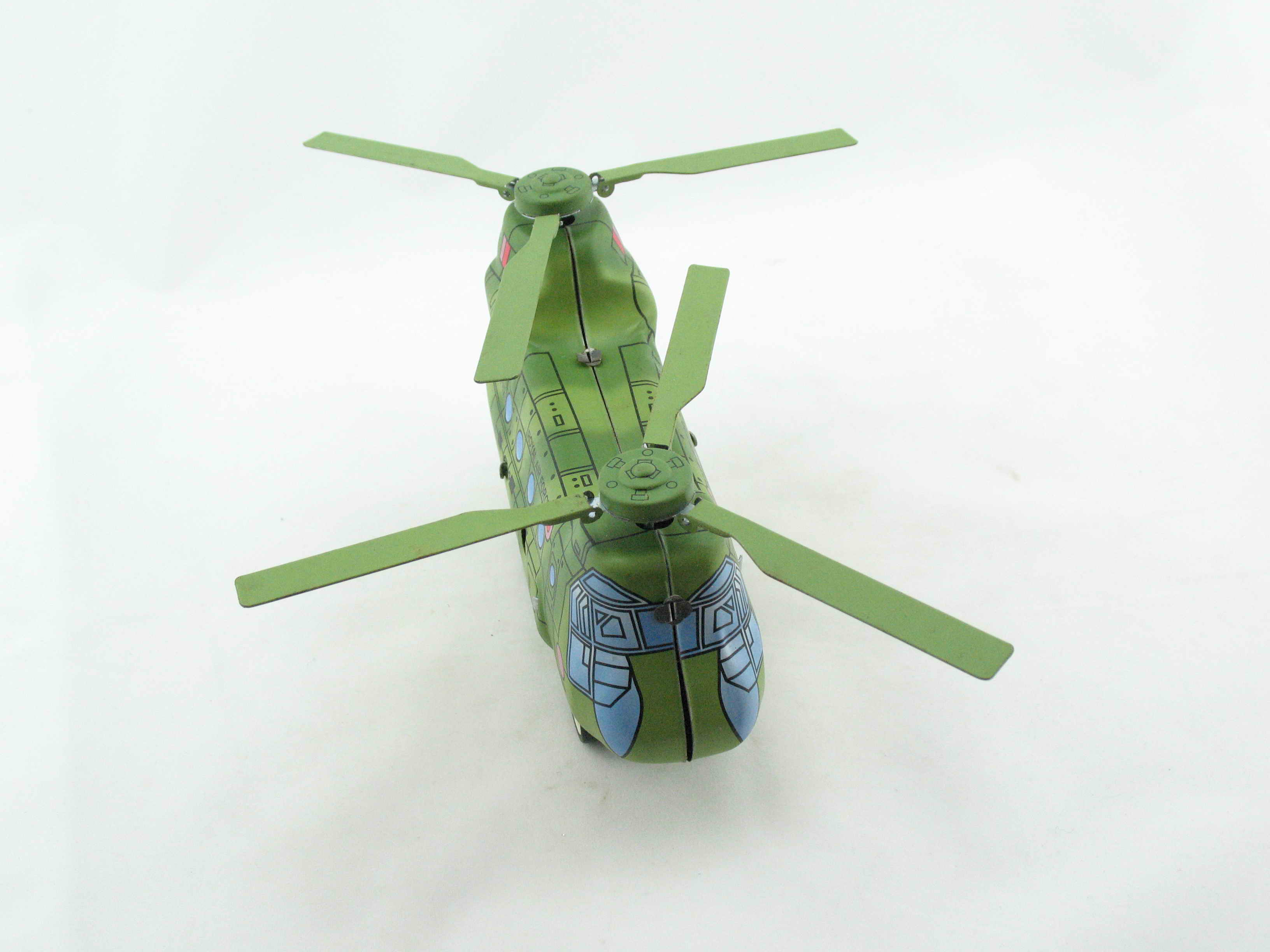 Blechspielzeug - Helikopter Chinoock mit zwei Rotoren