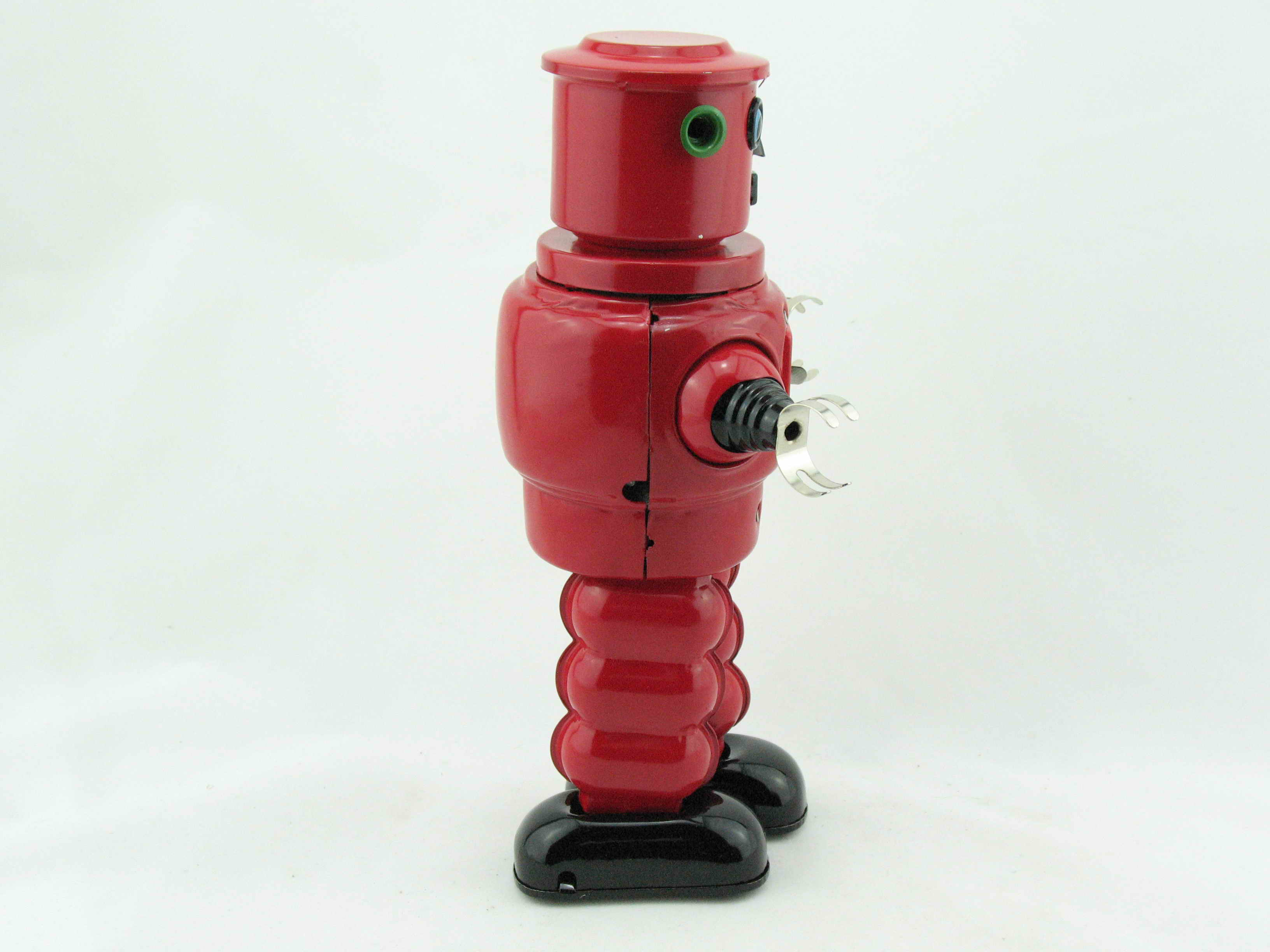 Blechspielzeug - Roby Robot rot
