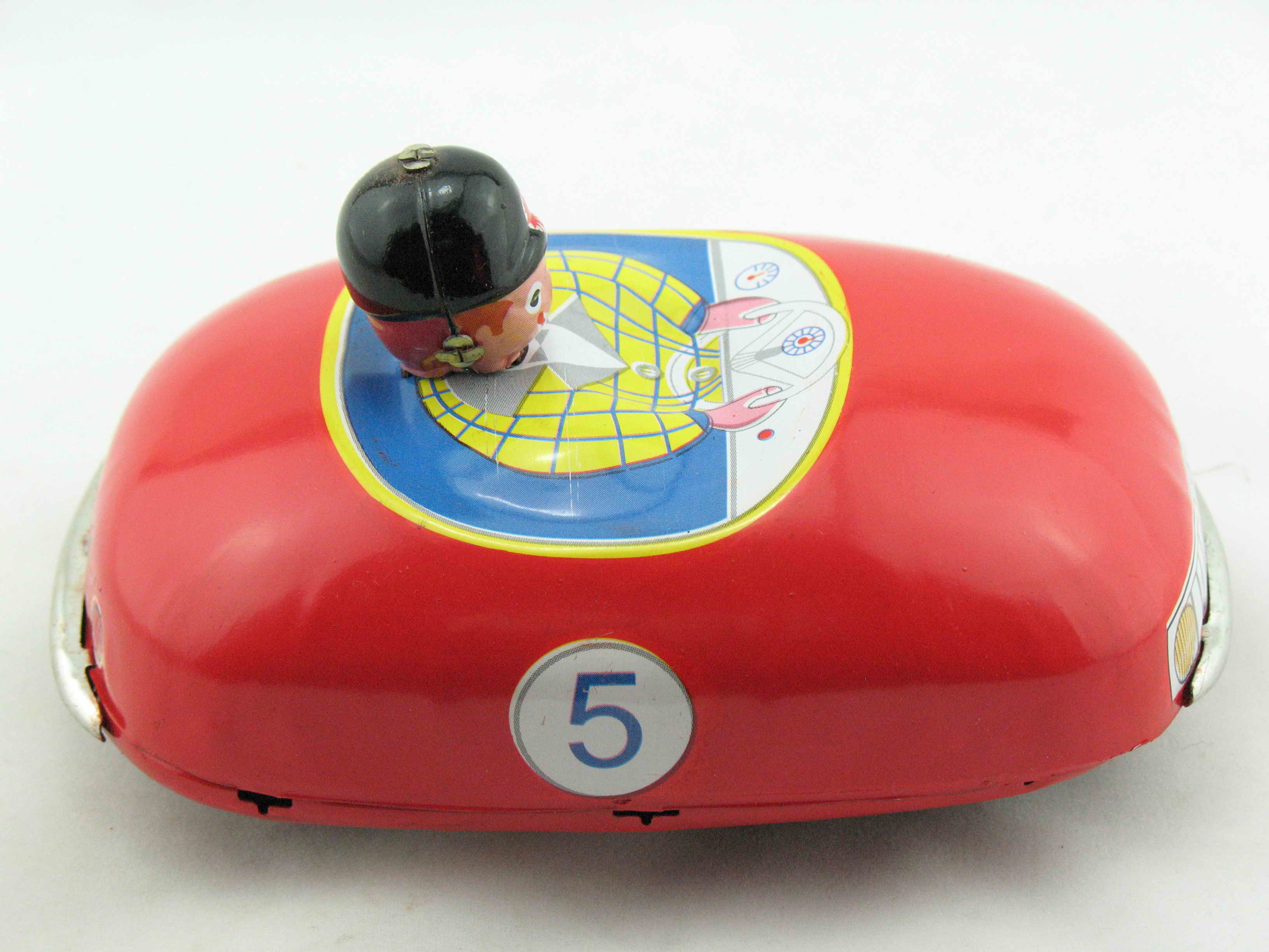 Blechspielzeug - Auto Scooter Bumper Car mit Uhrwerk