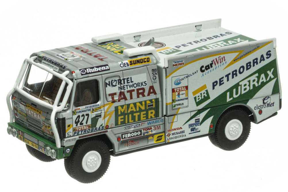 Tatra 815 LKW Rallye Dakar 2001 'Petrobras' von KOVAP, Neuheit 2021 – Blechspielzeug