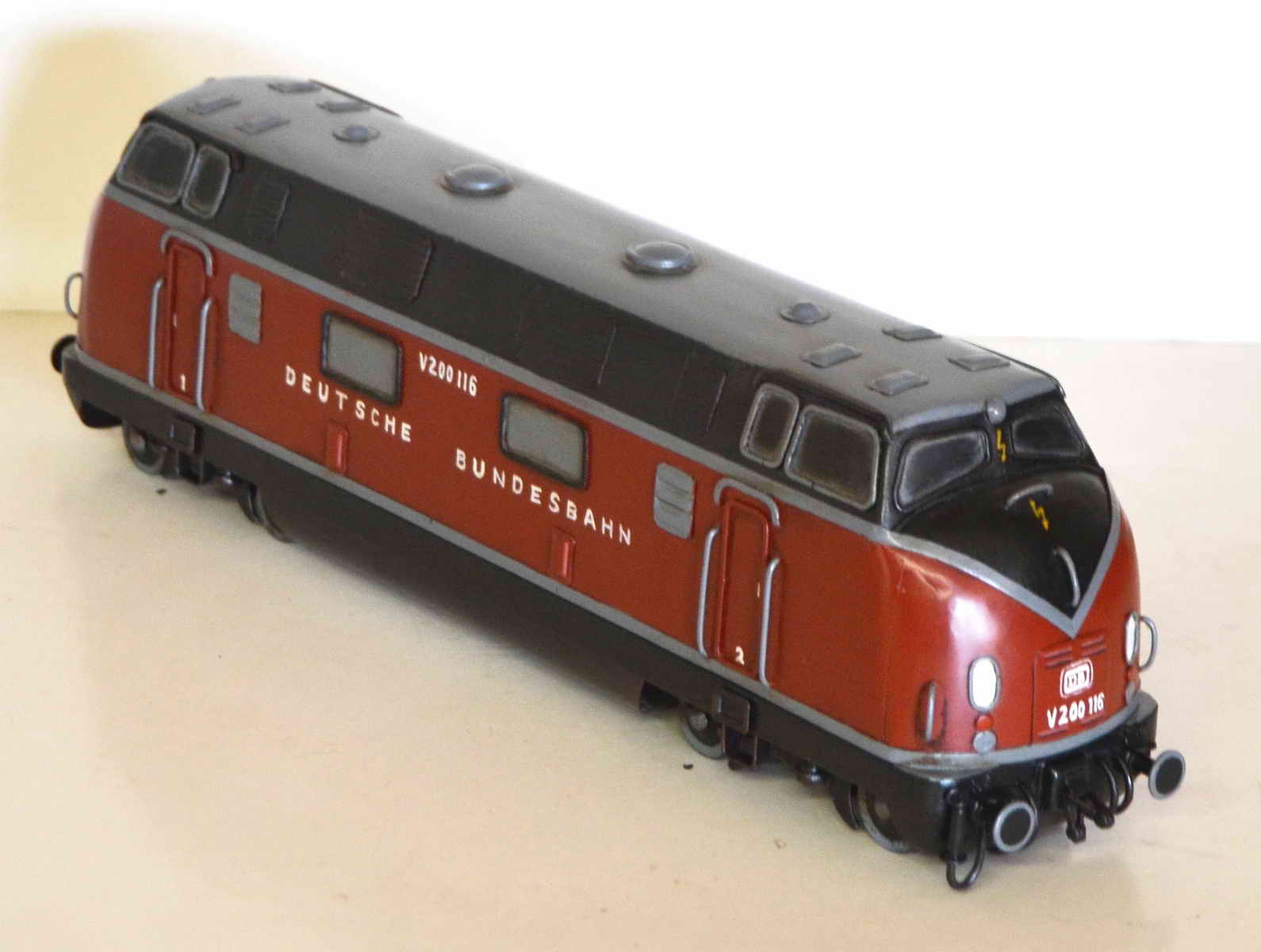 Blechmodell - DB Diesel-Lokomotive Baureihe V 200