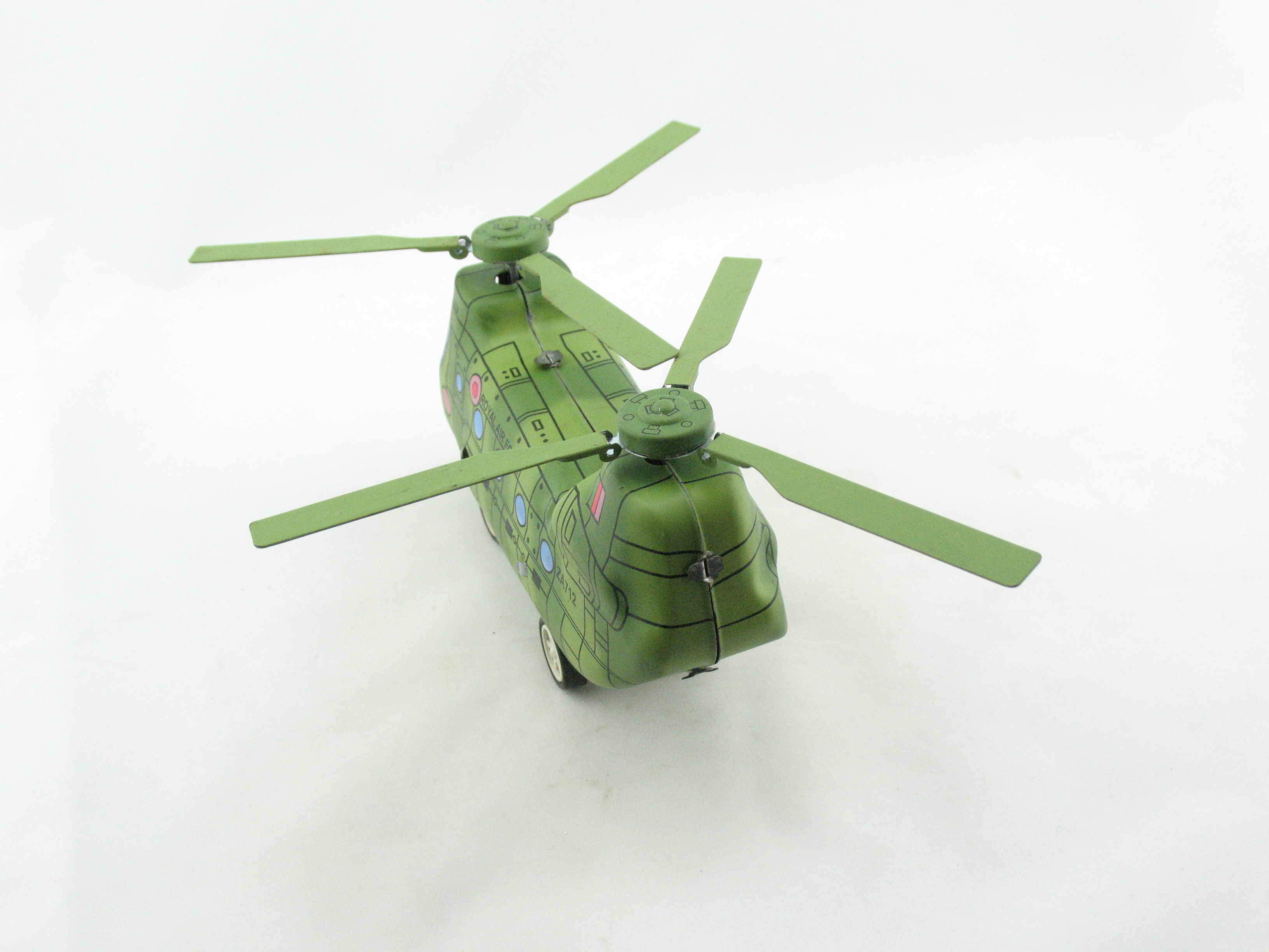 Blechspielzeug - Helikopter Chinoock mit zwei Rotoren