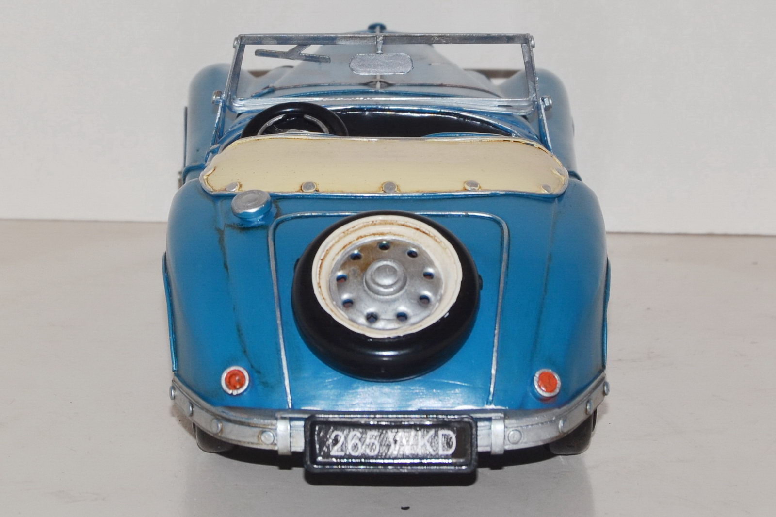 Blechmodell - Blaues Cabrio BMW 328