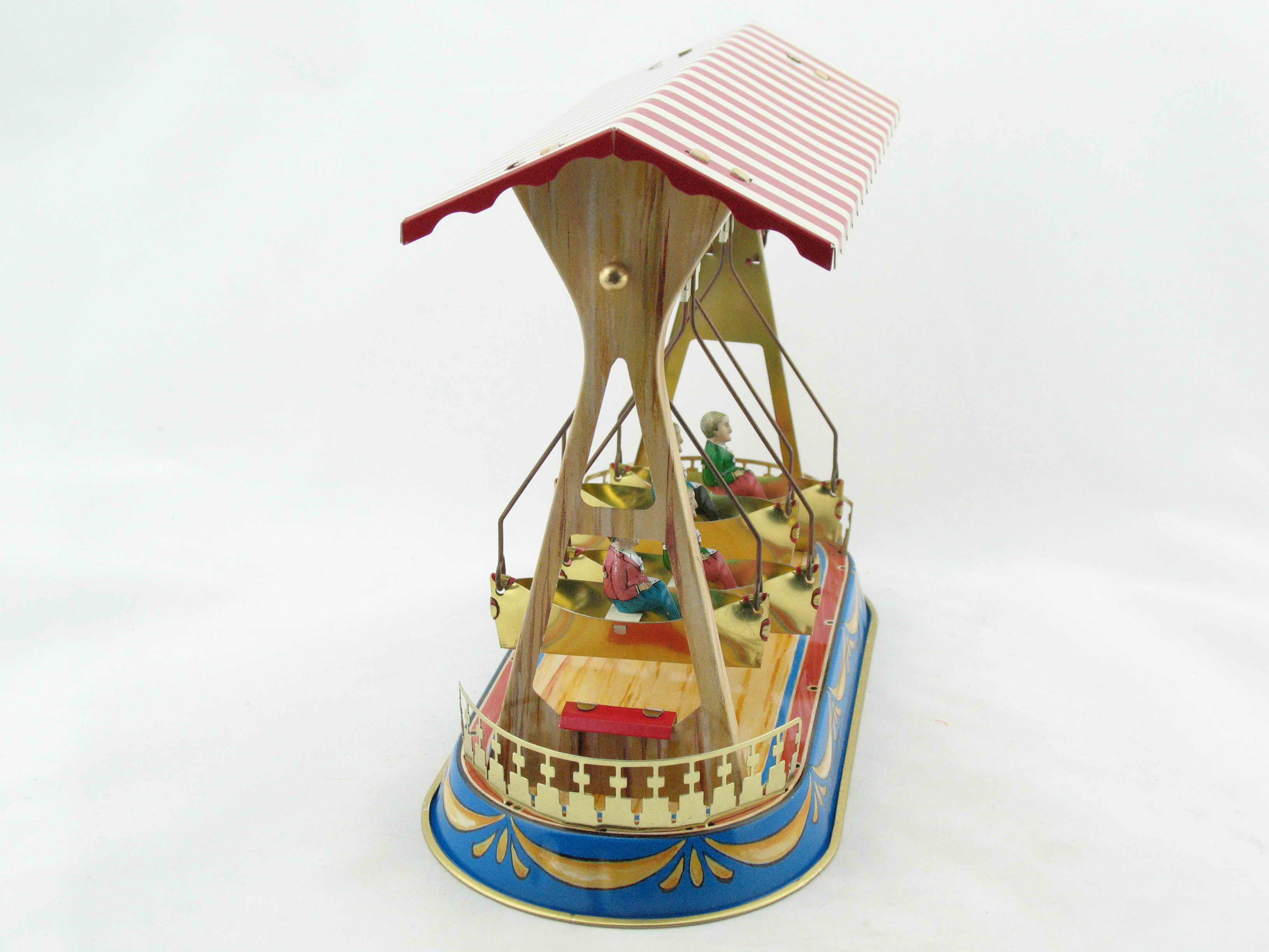 Blechspielzeug - Barock-Schiffschaukel, made in Germany