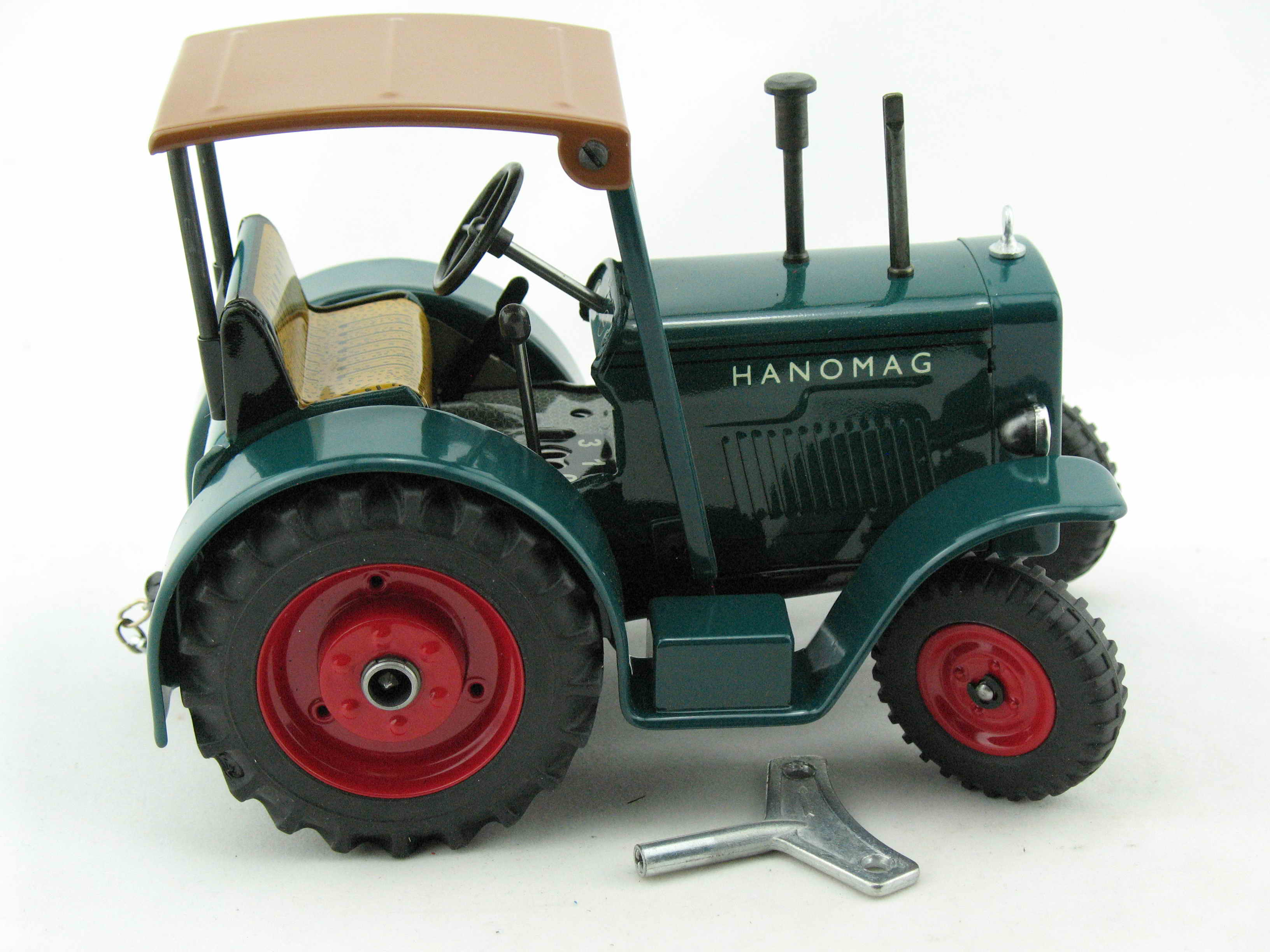 Traktor Hanomag R40, türkis, Neuheit 2015, von KOVAP - Blechspielzeug