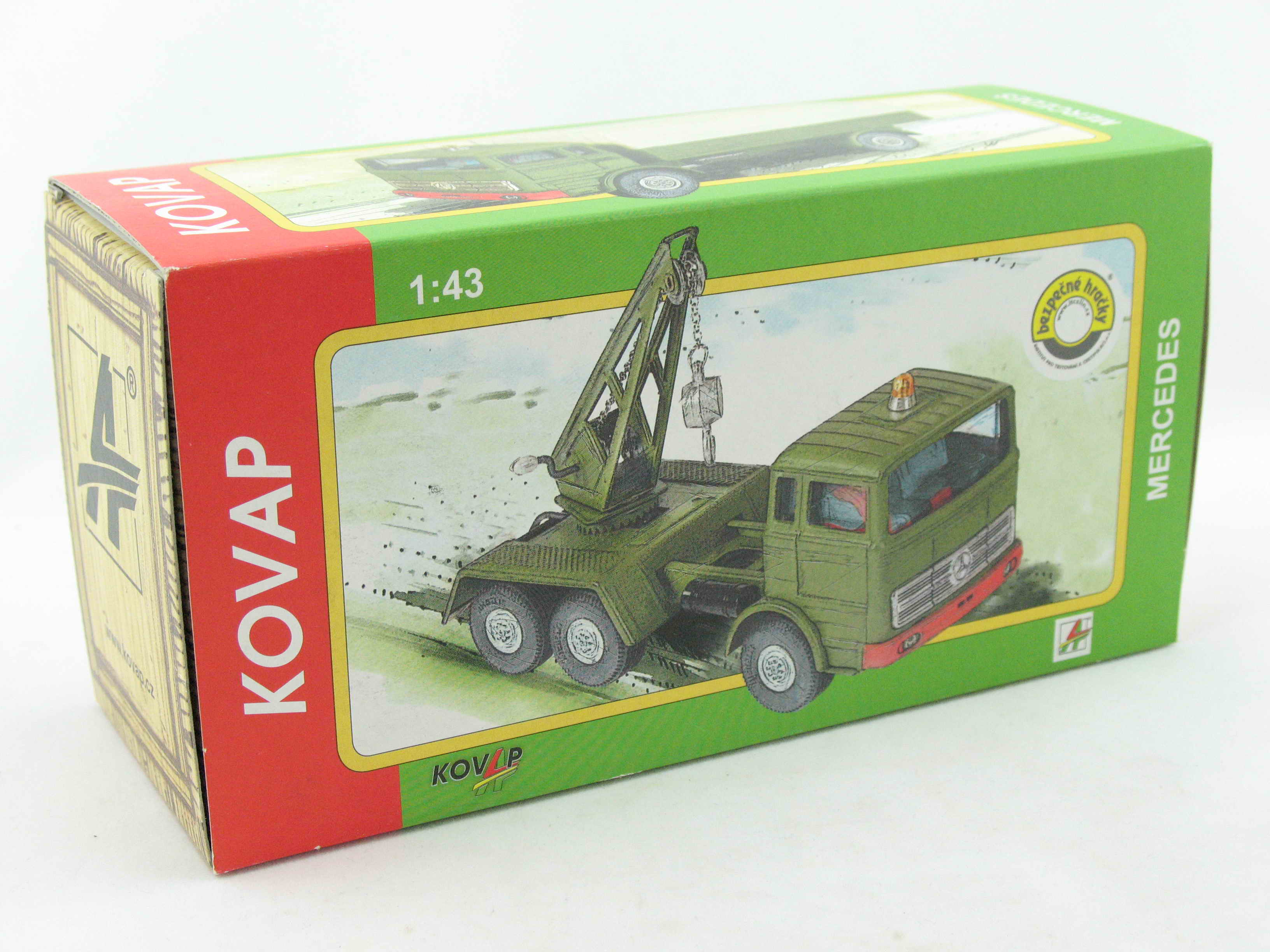 Mercedes LKW Militär Pritsche von KOVAP - Blechspielzeug
