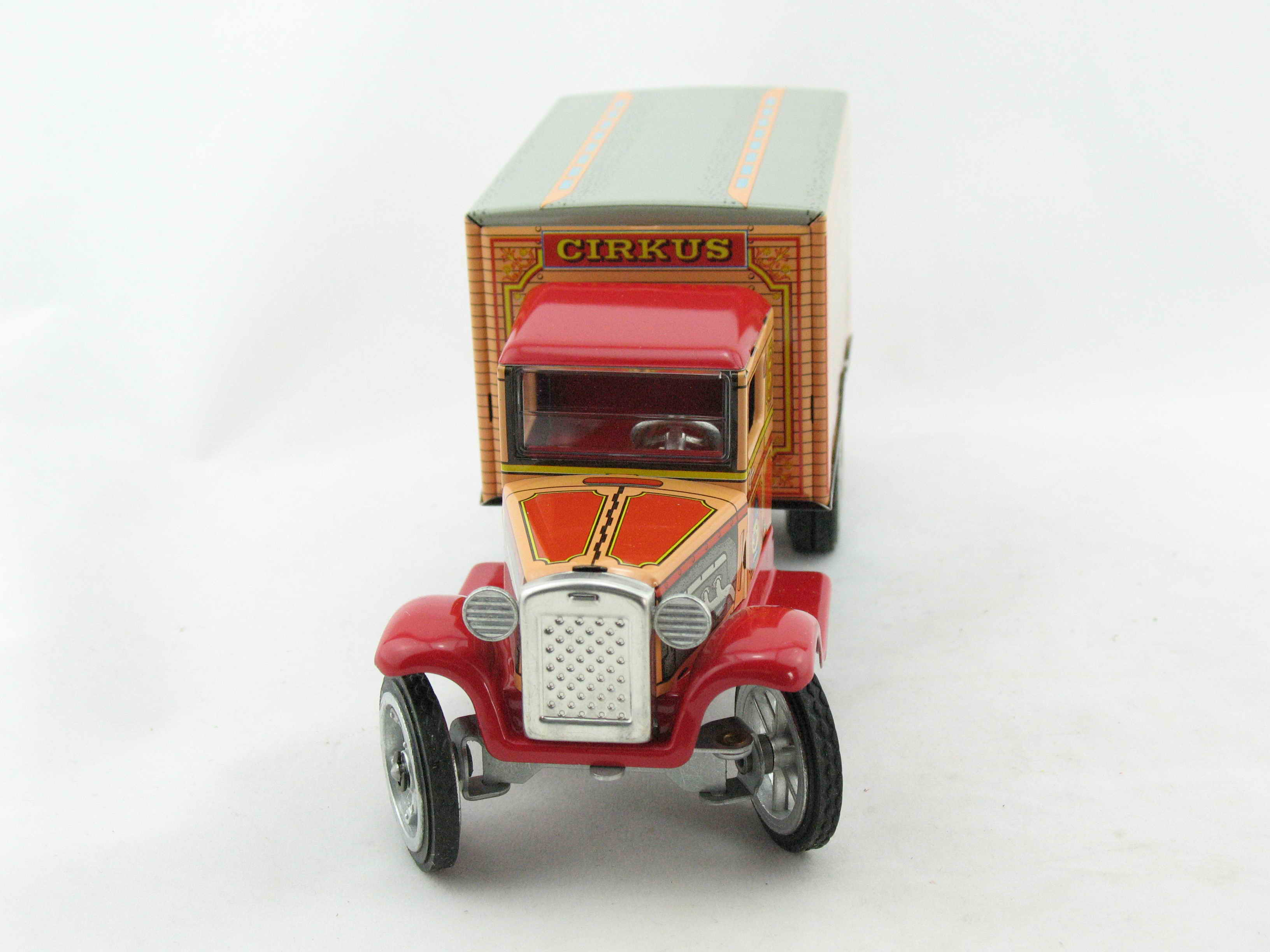 Hawkeye LKW Zirkus-Wohnmobil mit Uhrwerk von KOVAP - Blechspielzeug
