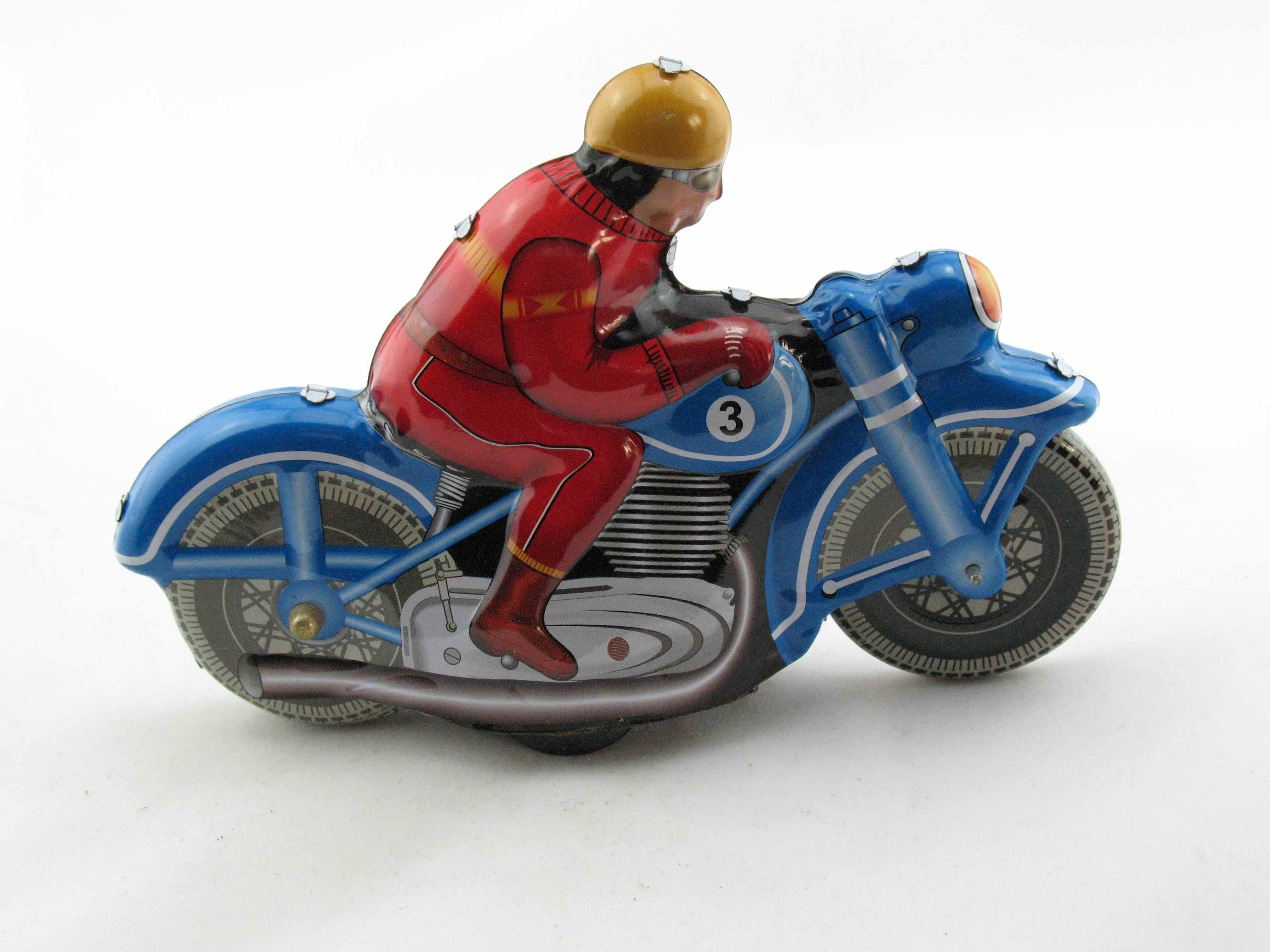 Blechspielzeug - Motorrad, Rennmotorrad Motodrive