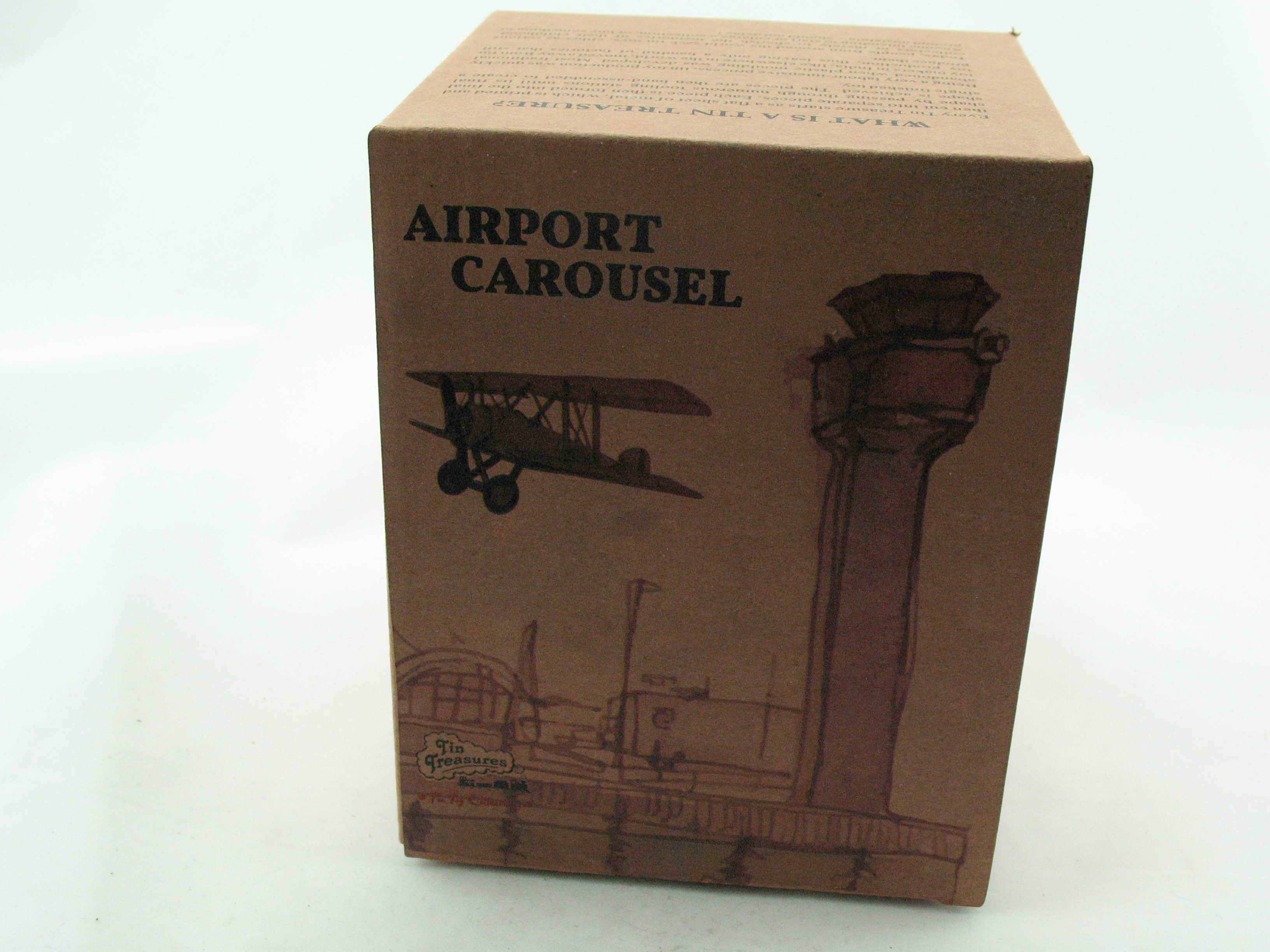 Blechspielzeug - Flughafenkarussell, Airport Carousel