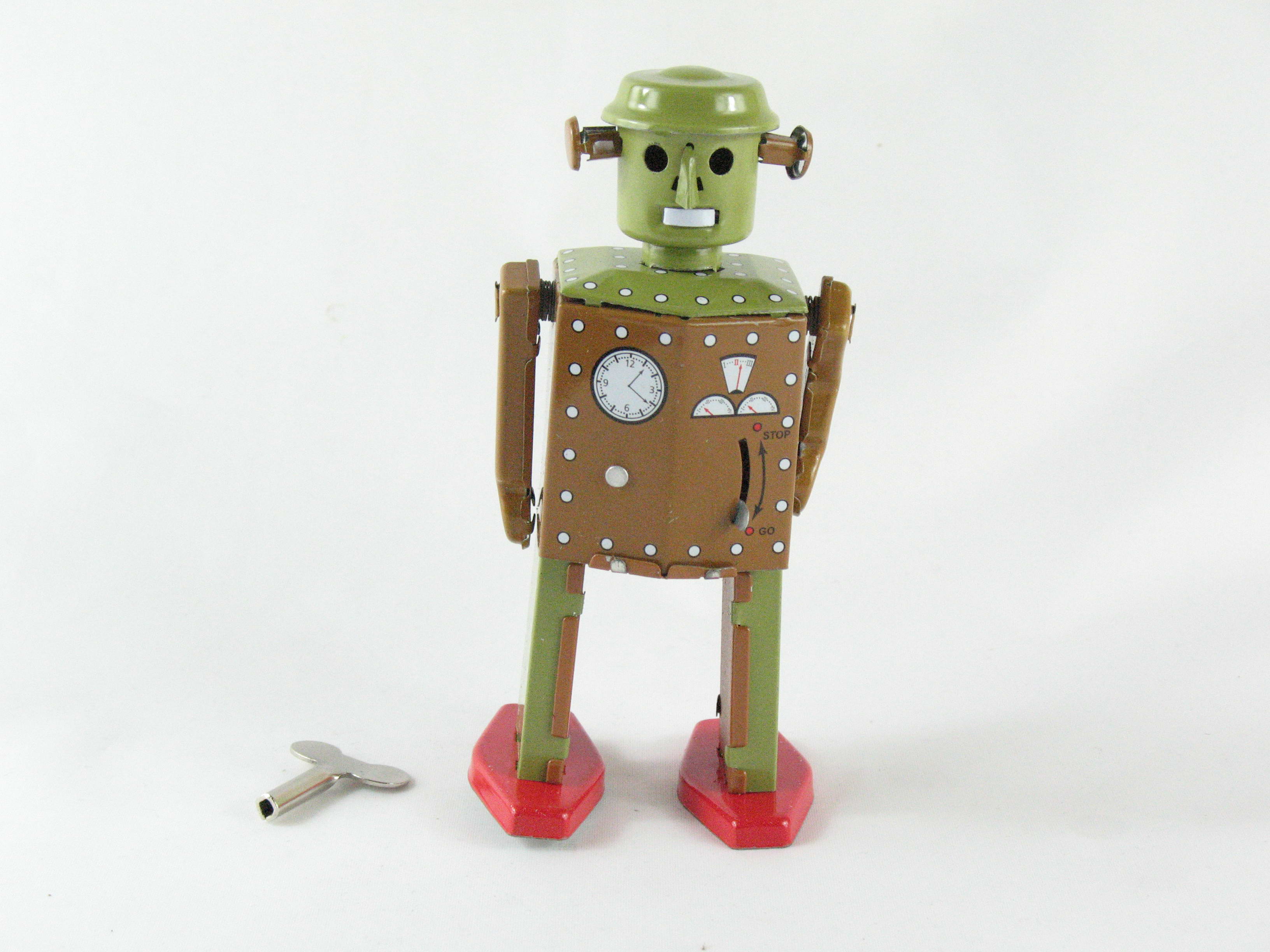 Blechspielzeug - Roboter Atomic Man