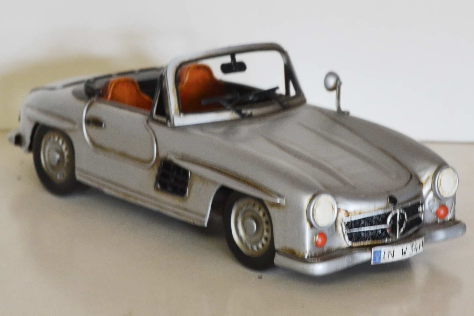Blechmodell - MB Roadster Cabrio 300 SL Oldtimer