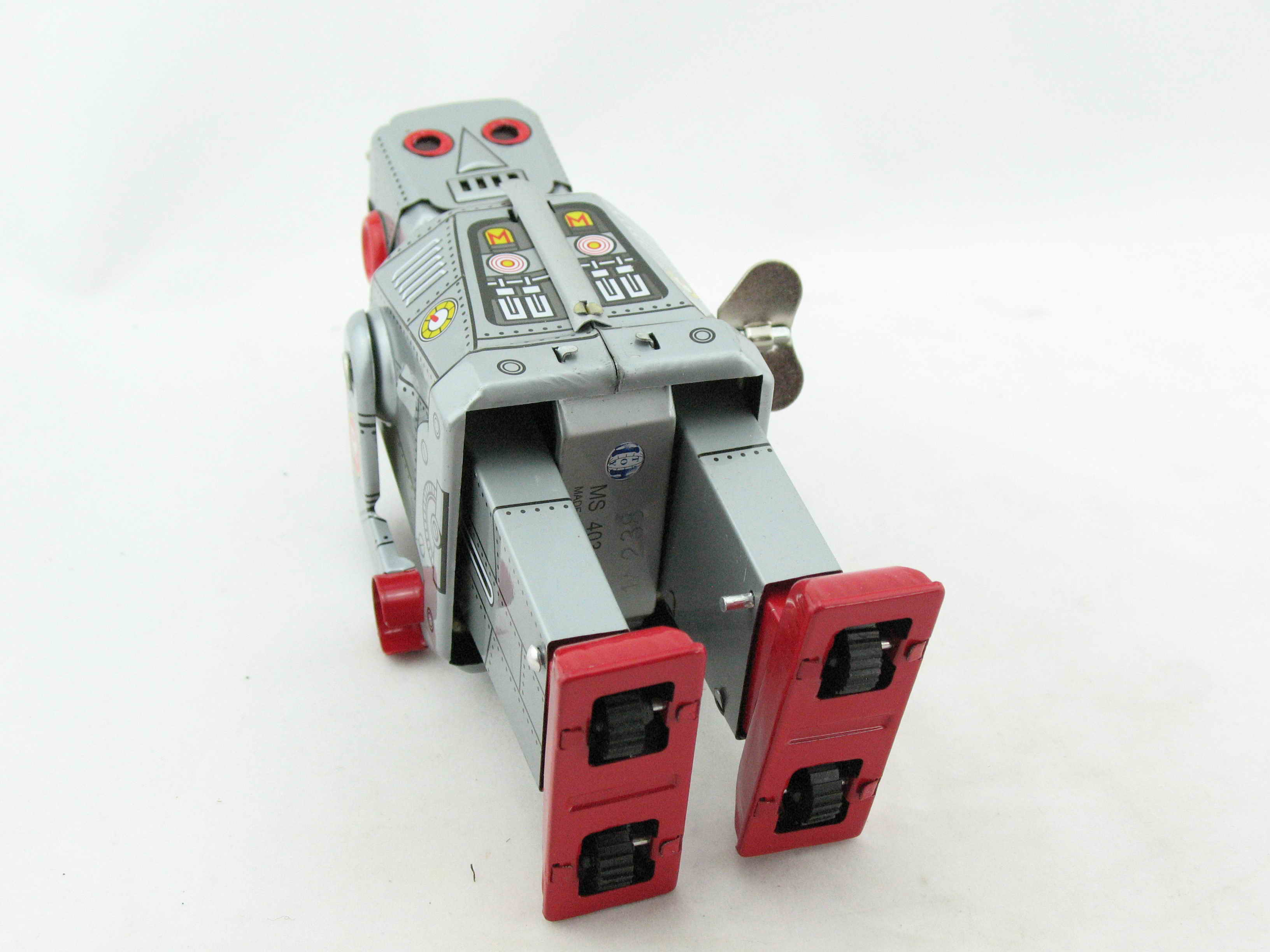 Blechspielzeug - Roboter Space Robot, 20 cm silber