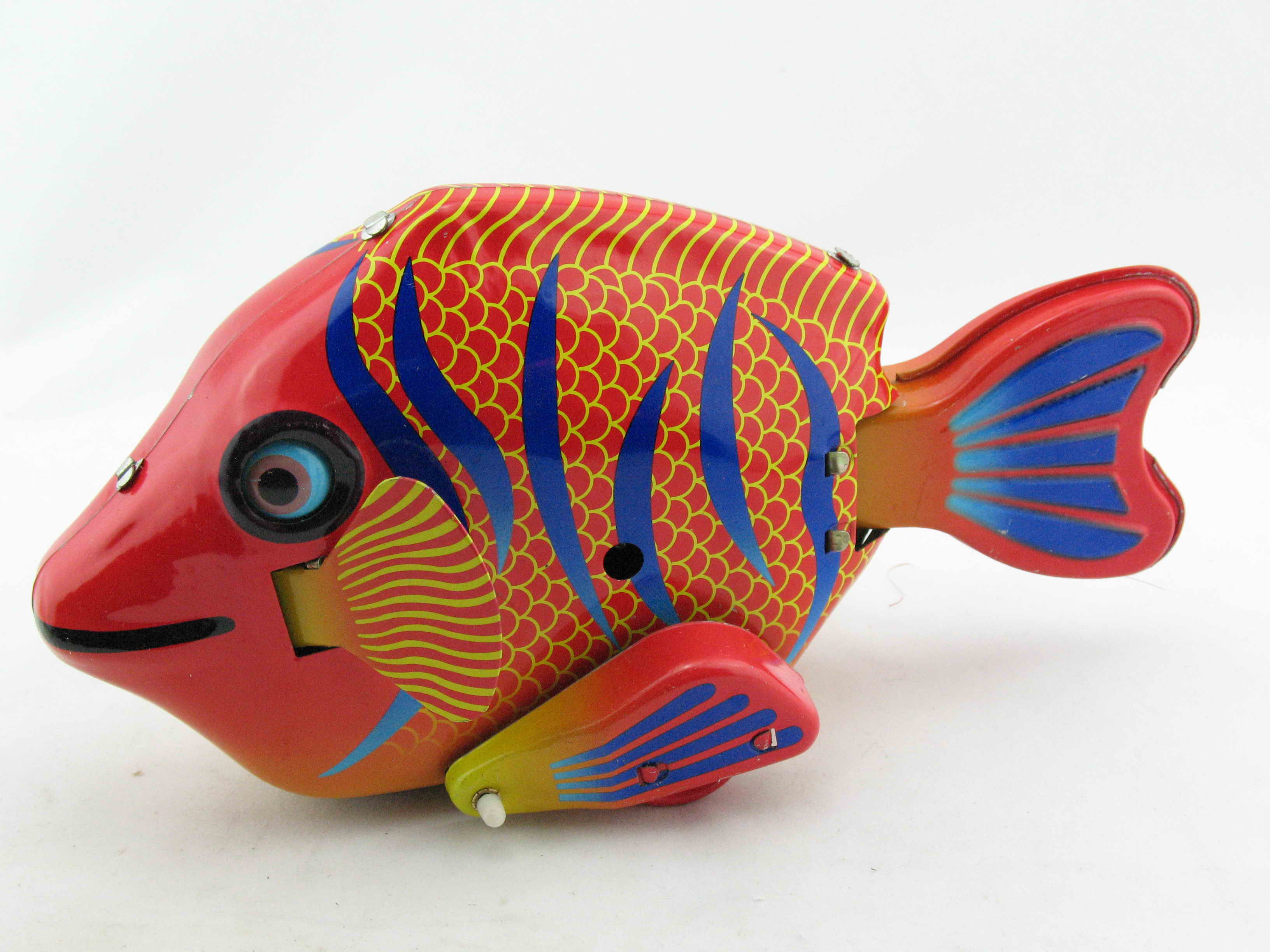 Blechspielzeug - Fisch groß, Happy Fish