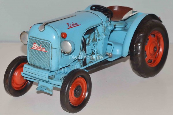 Blechmodell - Traktor, Schlepper Eicher 1960 ca. 31 cm