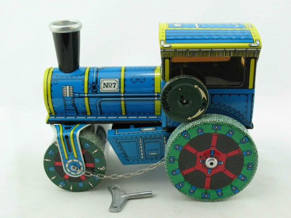 Straßenwalze Dampfwalze 1927 von KOVAP - Blechspielzeug