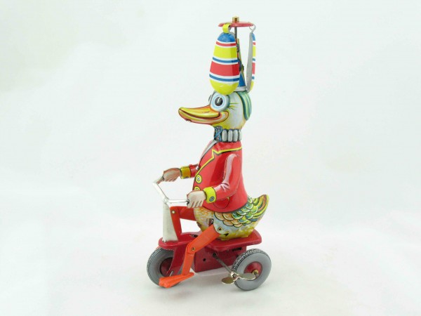 Blechspielzeug - Ente auf Dreirad BRD