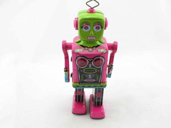 Blechspielzeug - Roboterfrau ROBERTA