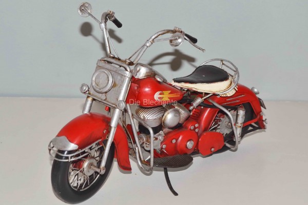 Blechmodell - Motorrad Harley 1957