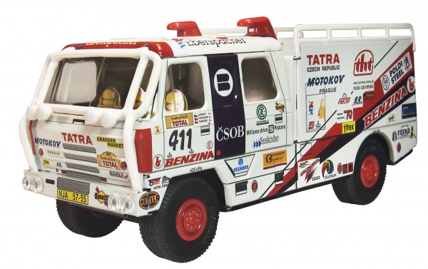Tatra 815 LKW Rallye Granada – Dakar 1995 von KOVAP, Neuheit 2020 – Blechspielzeug